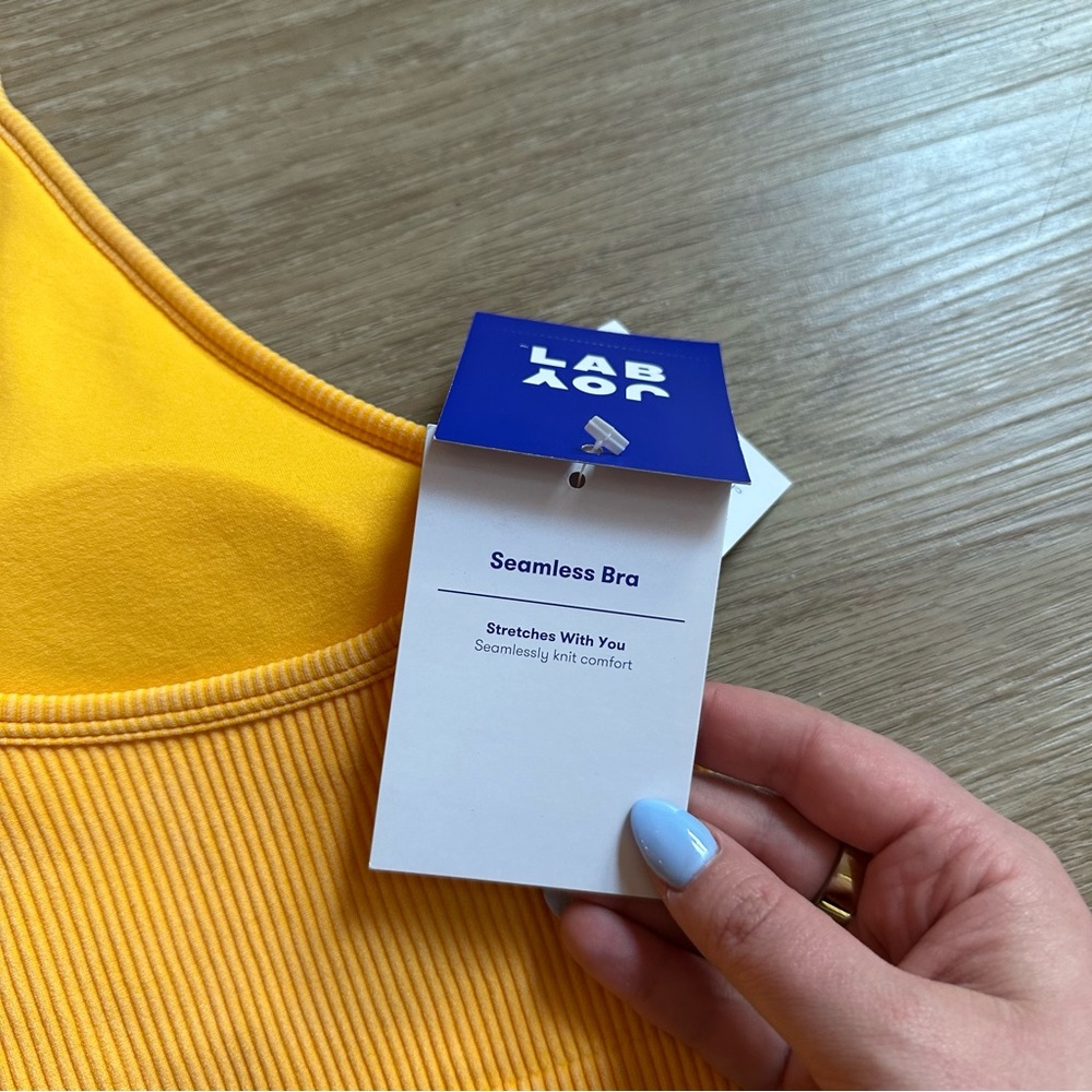 JoyLab Ribbed Seamless Bra - Picture 6 of 10